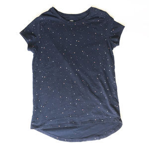 Relaxed fit polka dot girls T-shirt